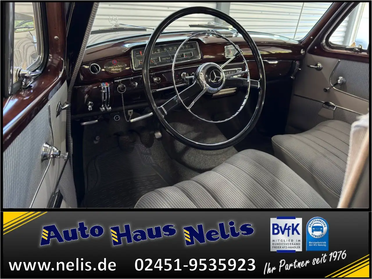 Mercedes-Benz 220 S Ponton hervorragender Zustand schöne Histo, foto 9