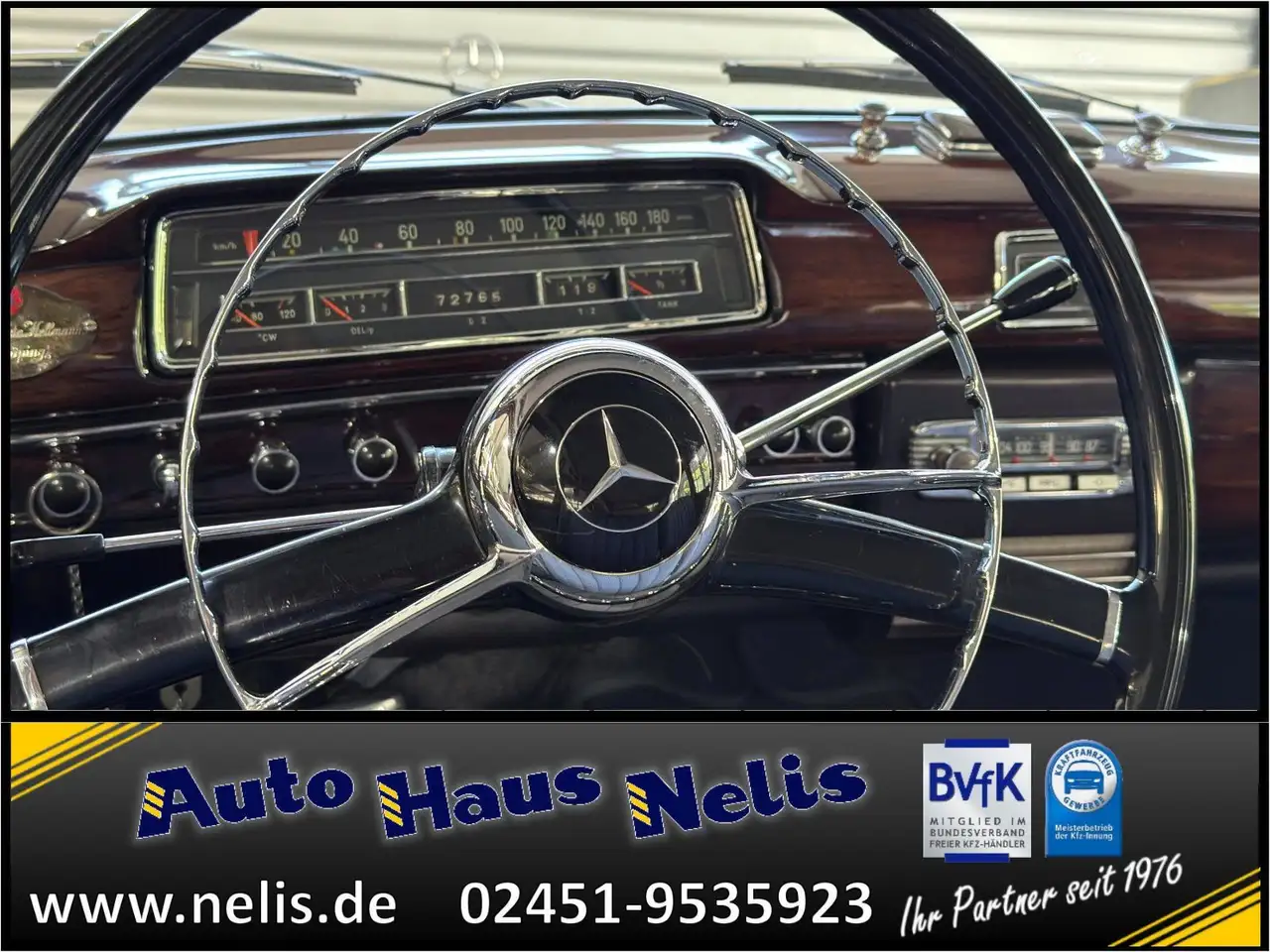 Mercedes-Benz 220 S Ponton hervorragender Zustand schöne Histo, foto 12
