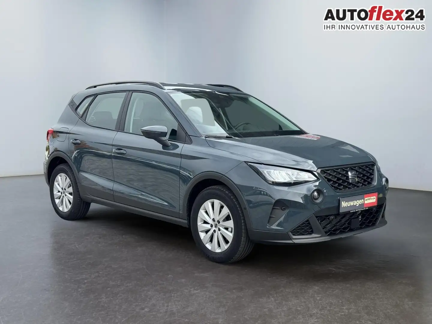 SEAT Arona Style 1.0 TSI DSG 2ZKlima NAVI LED SHZ 2PDC Kam... Bleu - 1