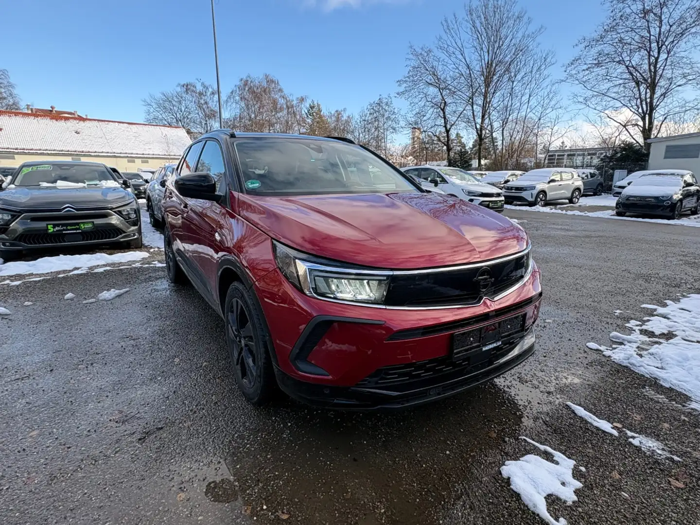 Opel Grandland 1.6 Turbo GS Line *ACC+Sitzheiz+Navi* Rot - 2