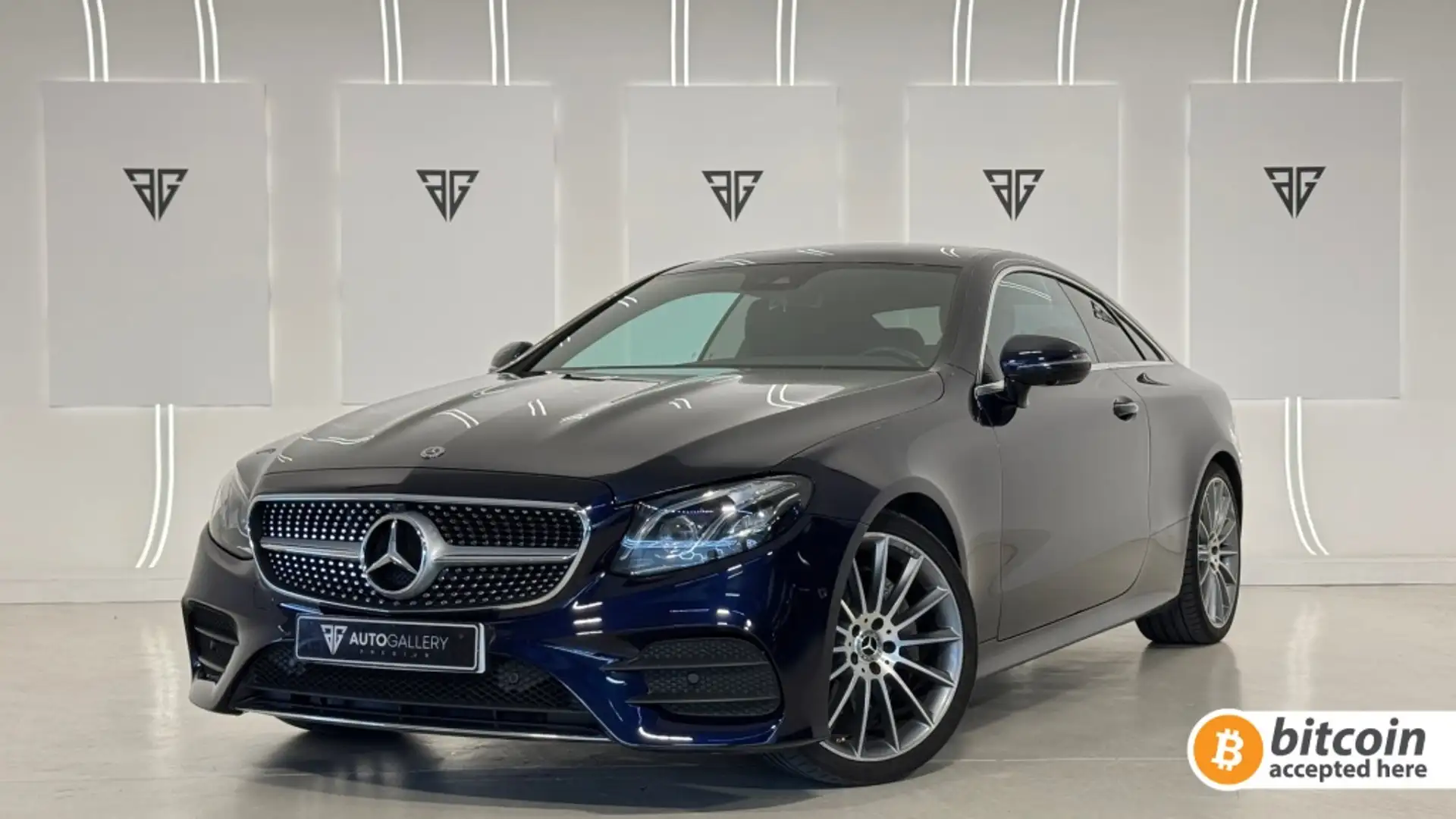 Mercedes-Benz E 220 Coupé 220d 9G-Tronic Azul - 1