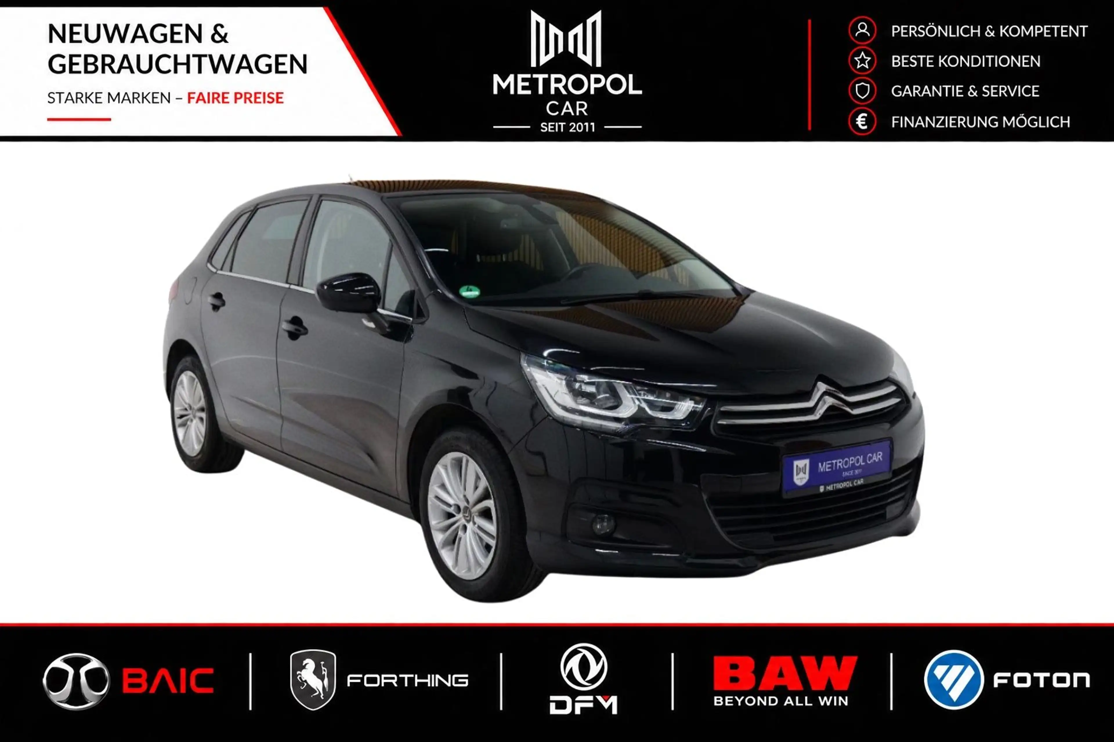 Citroen C4 1.2 PureTech Lim. LED/PDC/TEMP/SHZ+TÜV 08.27