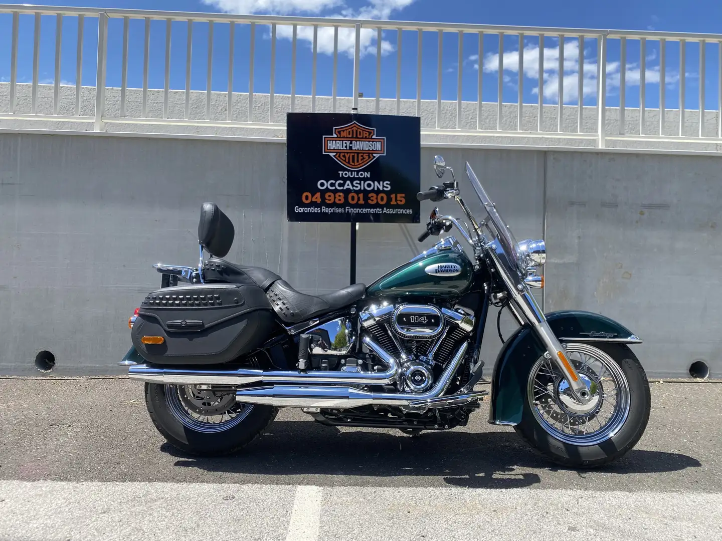 Harley-Davidson Heritage Verde - 1