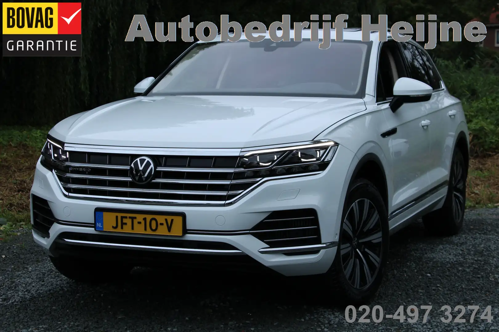 Volkswagen Touareg 3.0 TSi eHybrid ATMOSPHERE 4MOTION TREKHAAK/HEAD-U Wit - 1