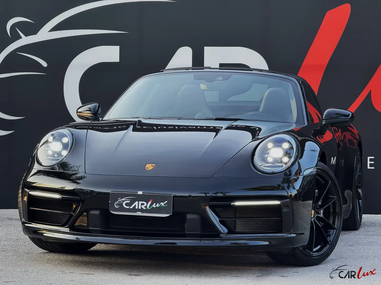 Porsche 992 911 Targa 3.0 4 385CV SCARICHI PASM CHRONO Nero - 1
