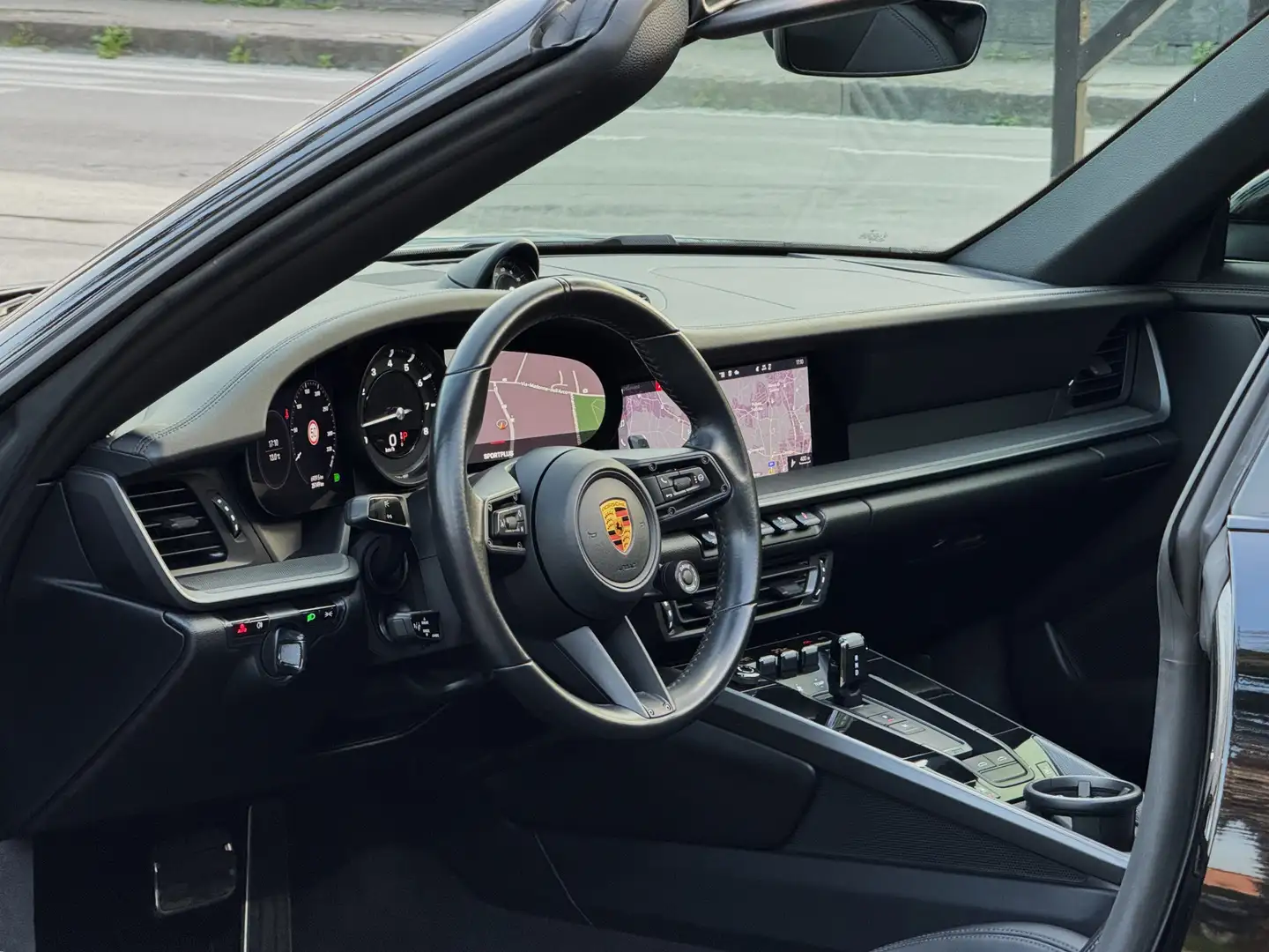 Porsche 992 911 Targa 3.0 4 385CV SCARICHI PASM CHRONO Nero - 2