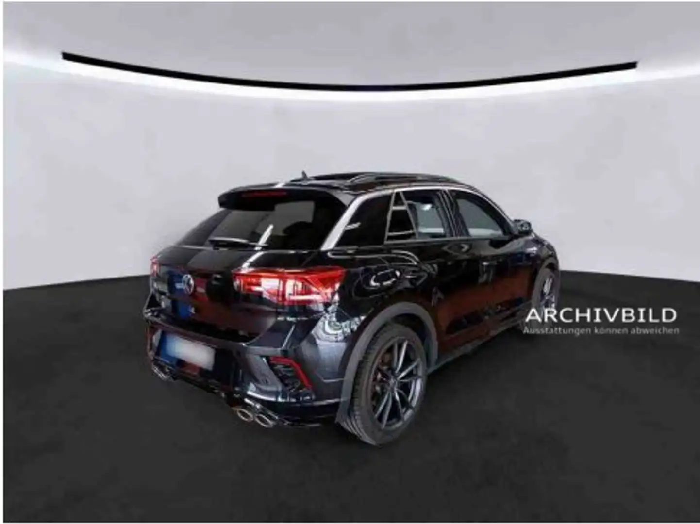 Volkswagen T-Roc R 4M PANO LED AHK KAM SHZ PDC Negro - 2