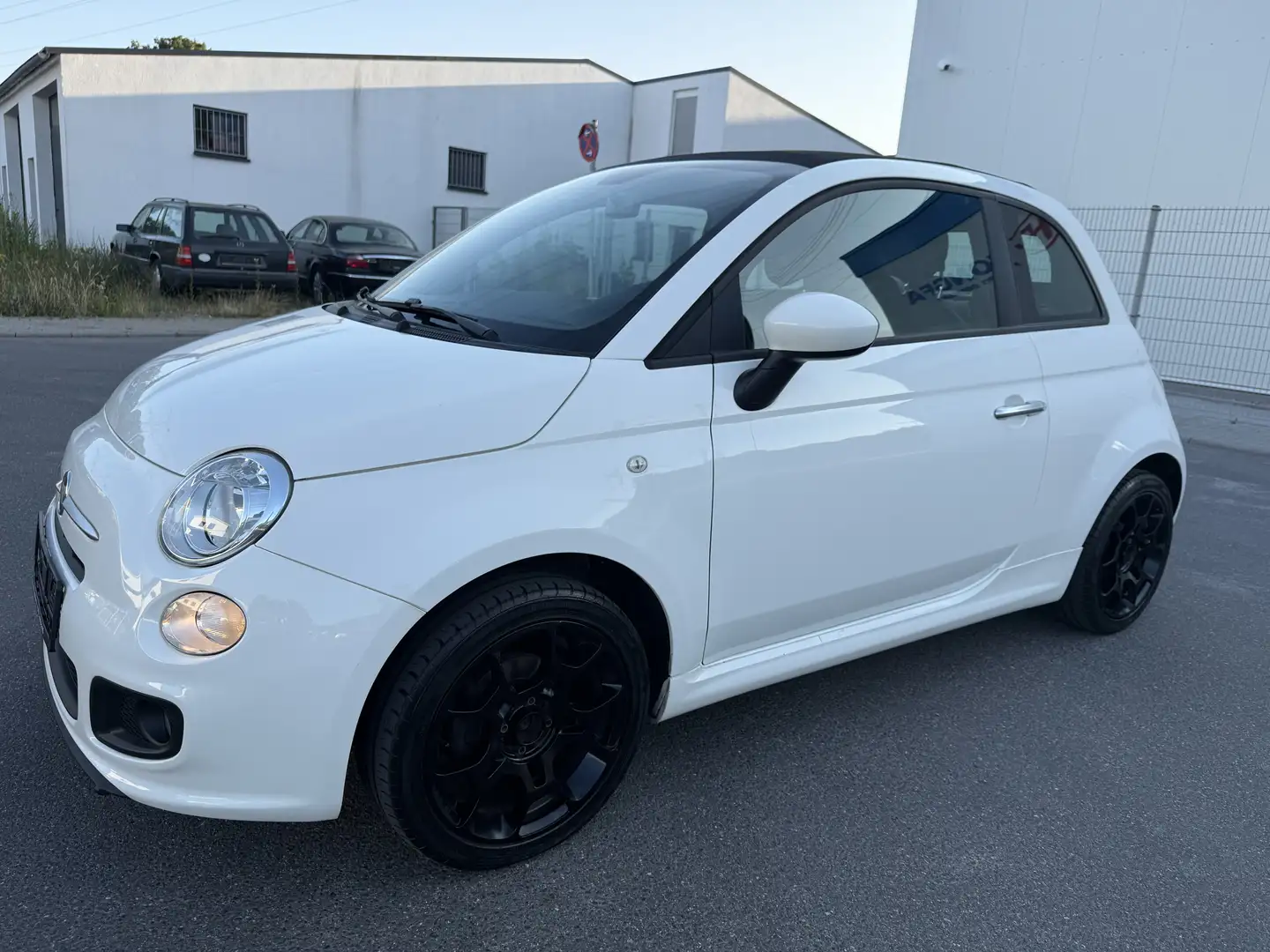 Fiat 500 Cabrio Klima Neue Tüv Wit - 1