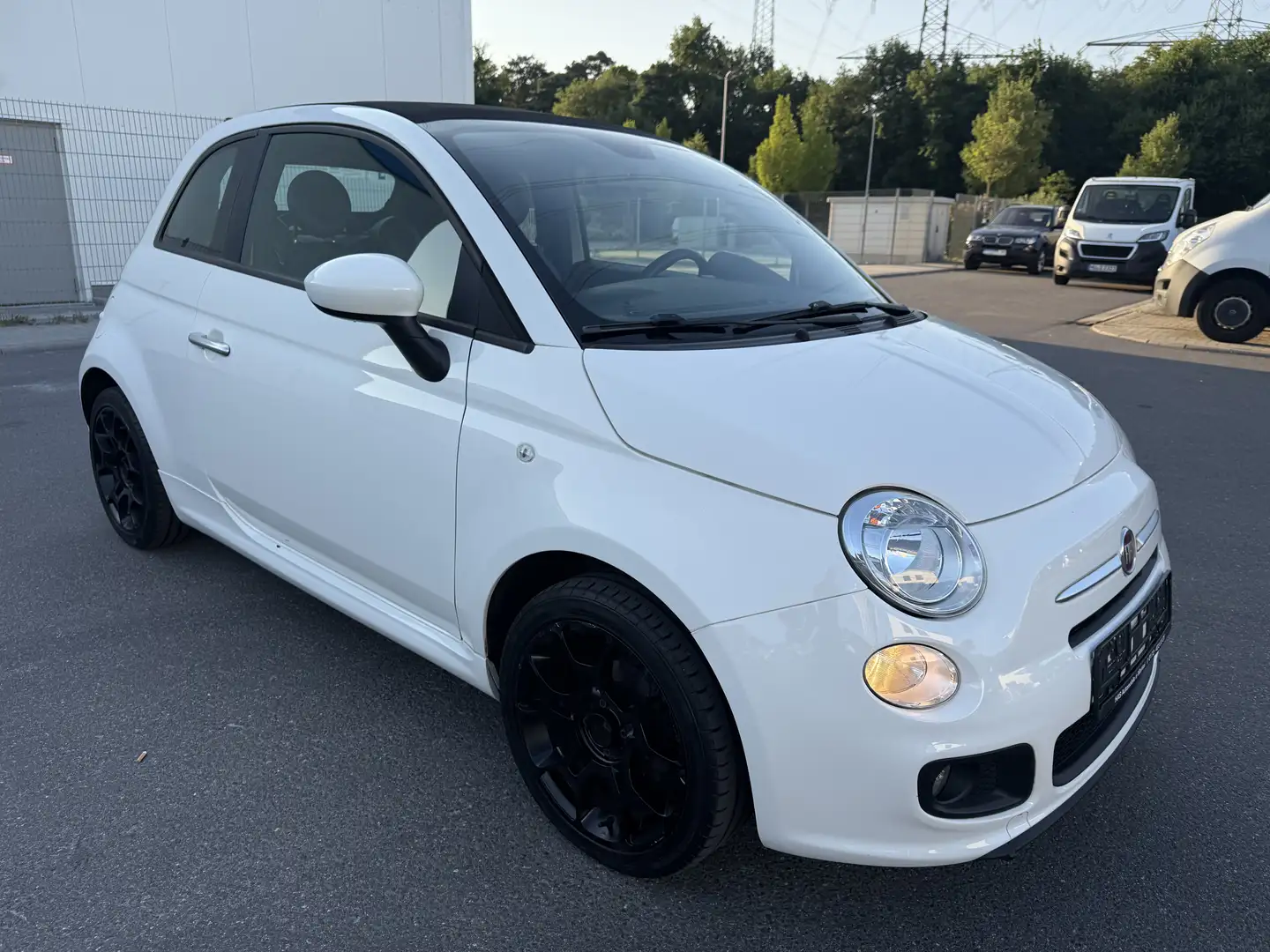 Fiat 500 Cabrio Klima Neue Tüv Wit - 2