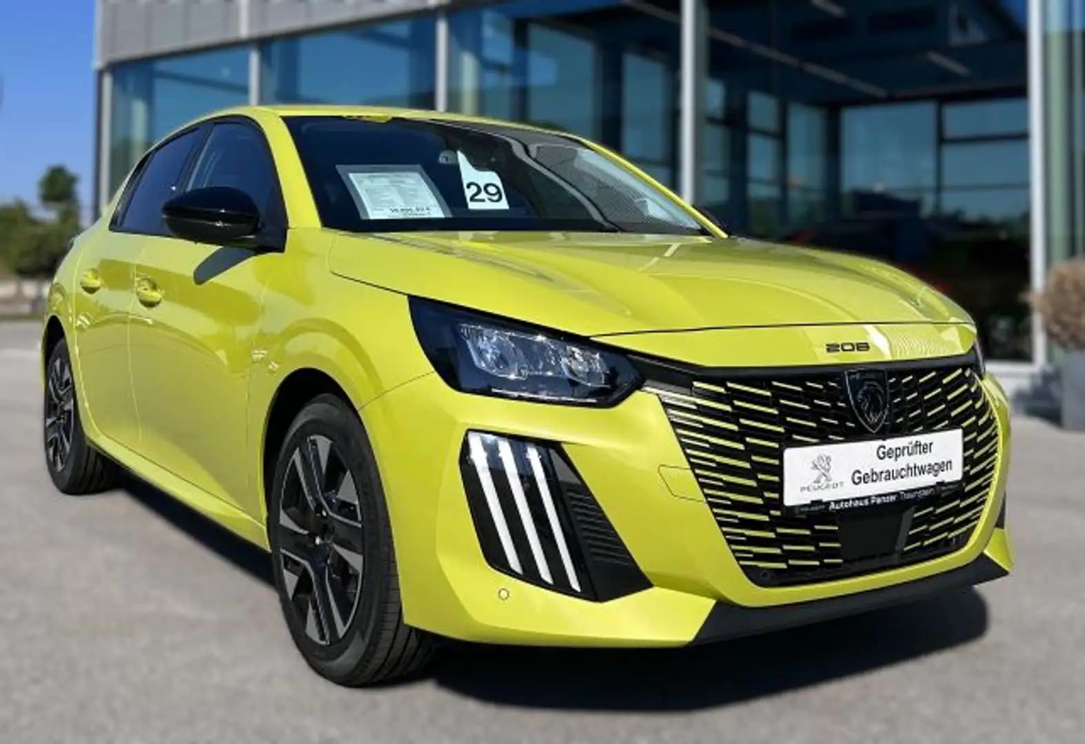 Peugeot 208 Allure PureTech 100 Jaune - 1