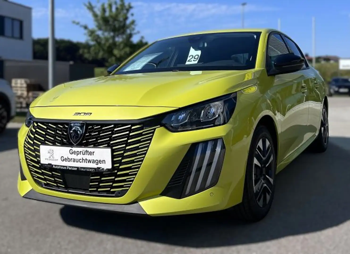 Peugeot 208 Allure PureTech 100 Jaune - 2
