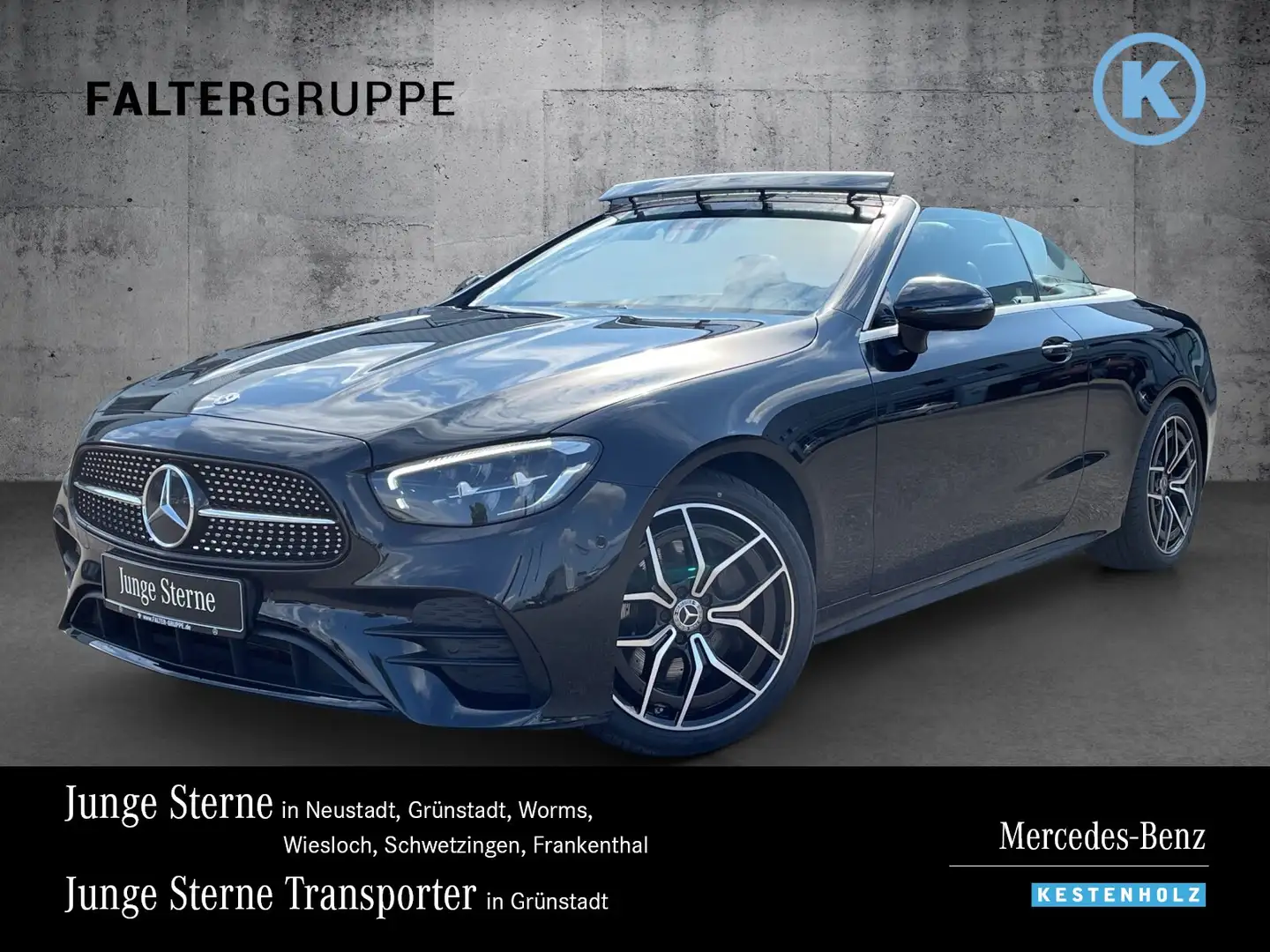 Mercedes-Benz E 200 E 200 AMG+NIGHT+KAMERA+MBUX-HIGHEND+WIDE+LED+SHZ Schwarz - 1