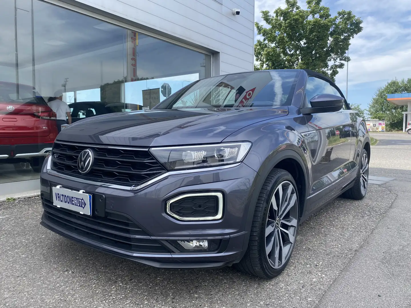Volkswagen T-Roc T-Roc Cabriolet 1.5 tsi R-LineDSG+CarPlay+LED+Lega Grigio - 1