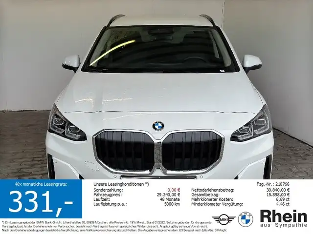 BMW 220 iA Active Tourer AHK.Keyl.LED.SHZ.ParkAss.RDA