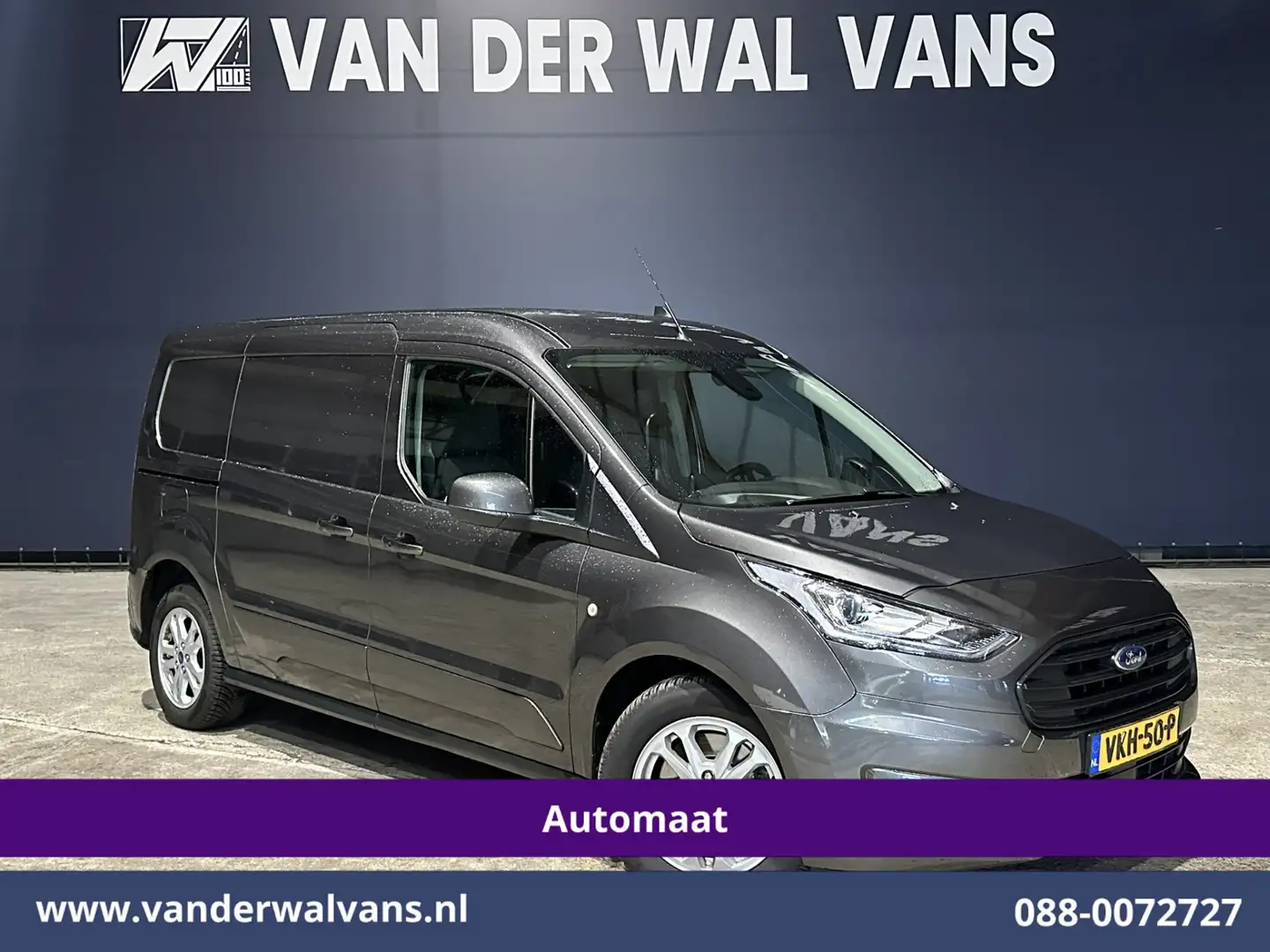 Ford Transit Connect 1.5 EcoBlue 120pk Automaat L2H1 Euro6 Airco | Came Gris - 1
