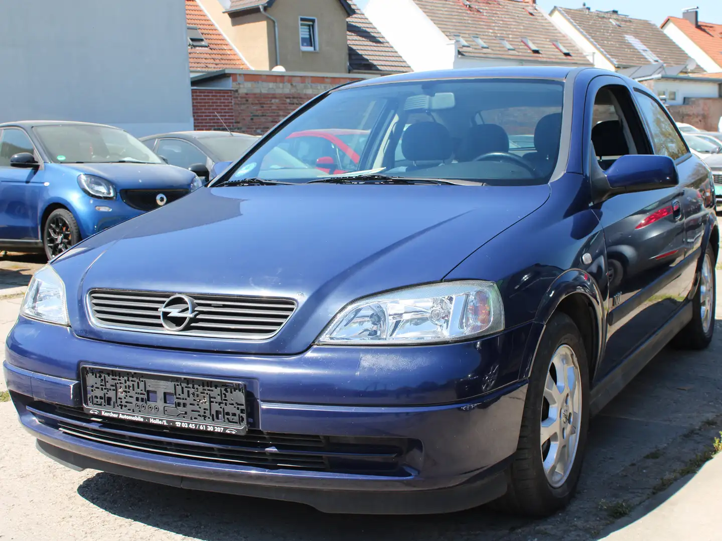 Opel Astra 1.6 Comfort*HUneu*AHK*Klima* Blau - 2
