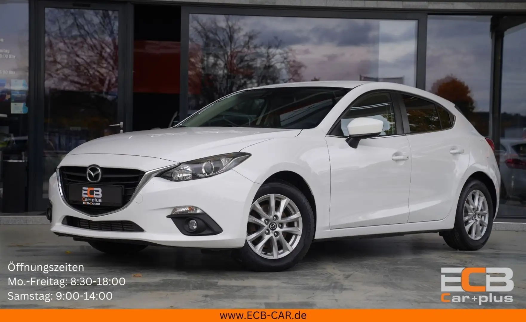 Mazda 3 Lim. *1.Hand/SHZ/Klimaaut./Scheckheft* Wit - 1