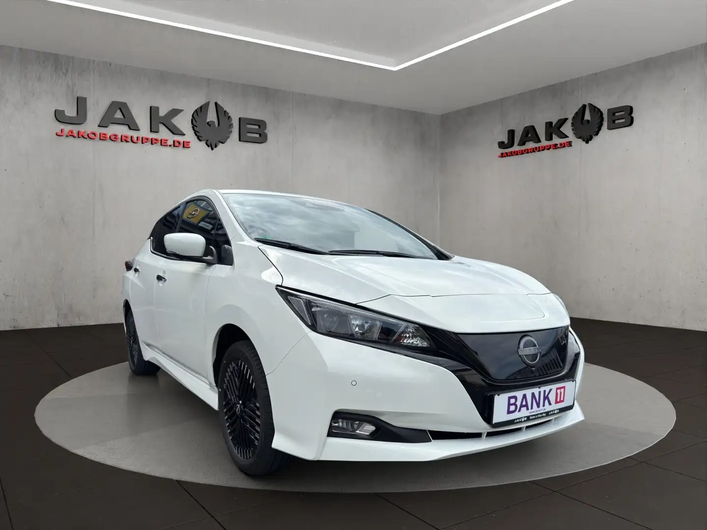 Nissan Leaf e+ Connecta 59kWh Batterie +WINTERPAKET 160 kW ... Blanc - 2