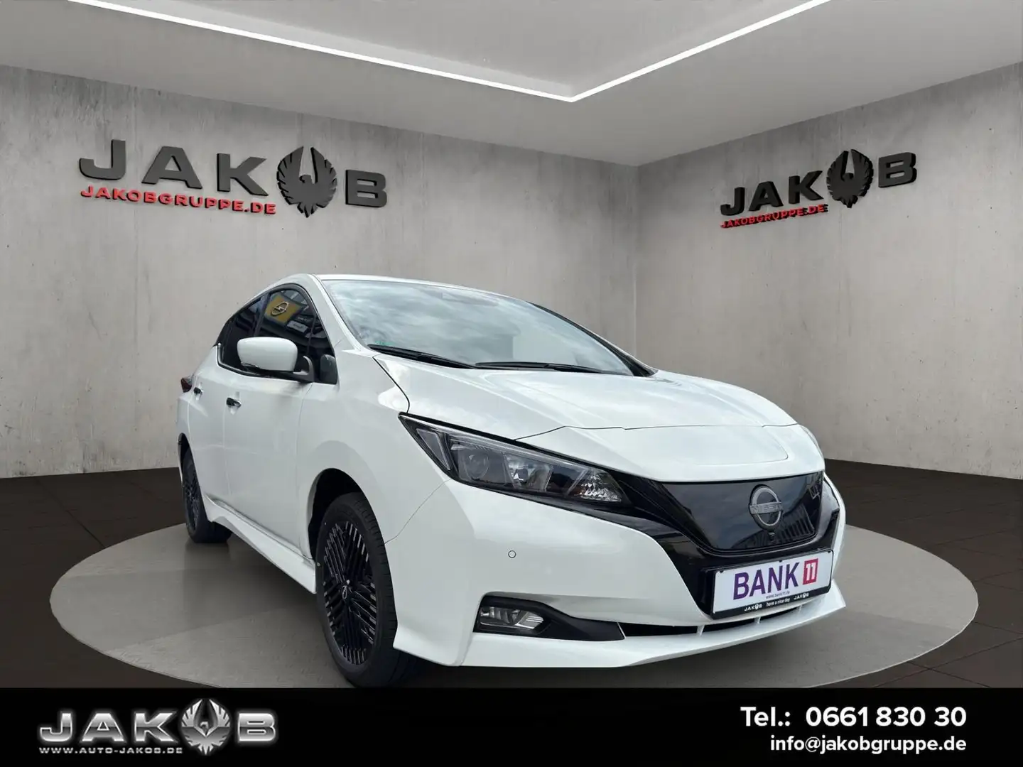 Nissan Leaf e+ Connecta 59kWh Batterie +WINTERPAKET ... Blanc - 2