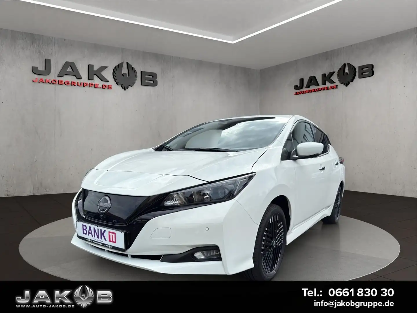 Nissan Leaf e+ Connecta 59kWh Batterie +WINTERPAKET ... Blanc - 1