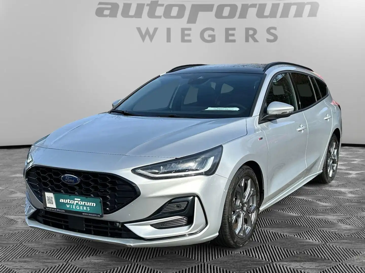 Ford Focus Turnier 1.0 MHEV ST-Line Aut.+Navi+Kamera+ Silber - 2