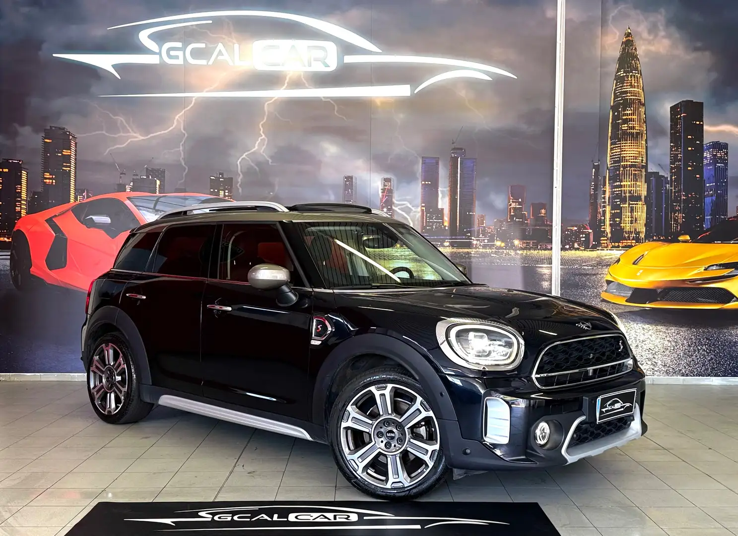 MINI Cooper S Countryman 2.0 AUTOMATICA TETTO + PELLE OK PERMUTE GARANZIA Noir - 1