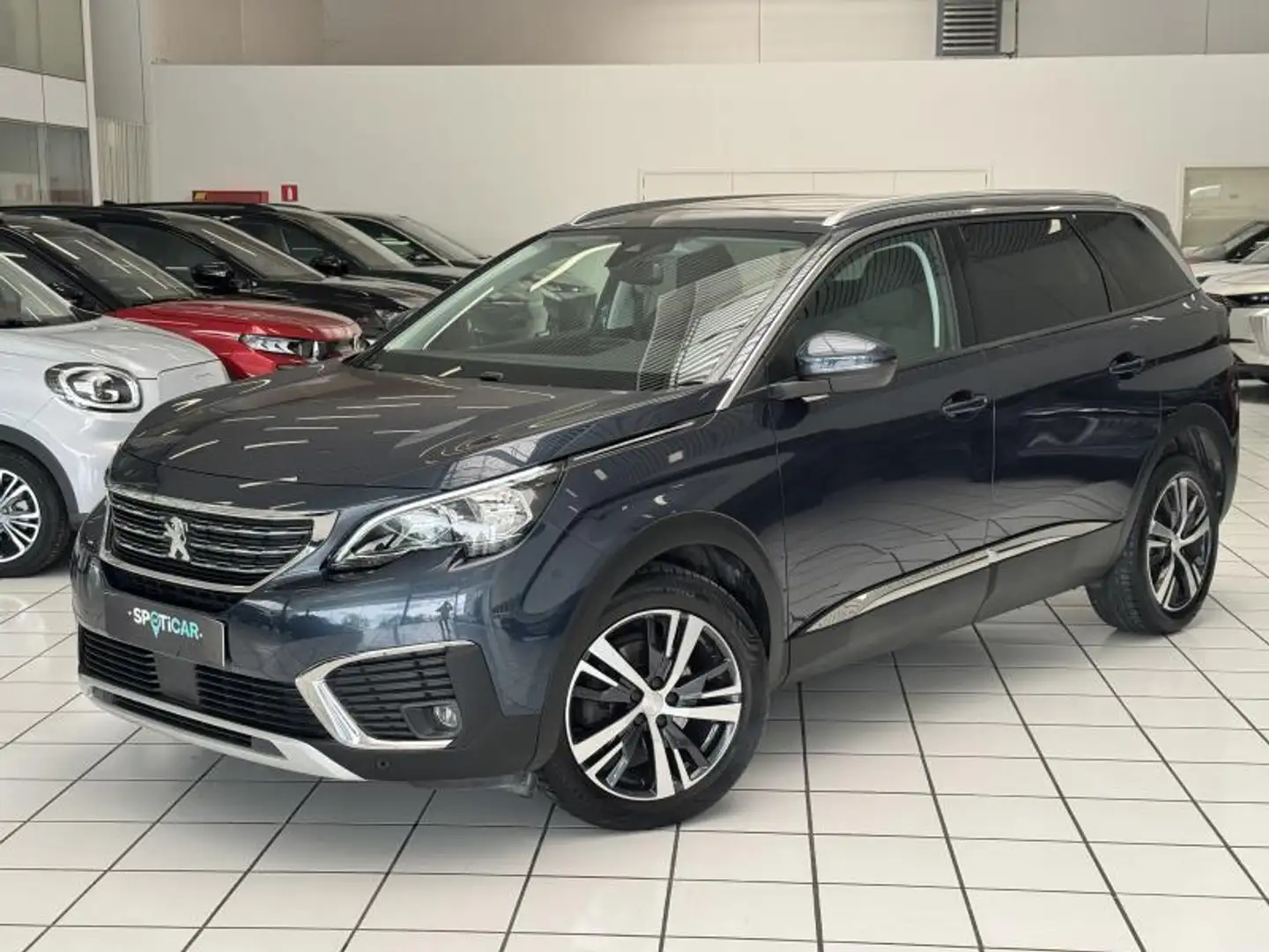 Peugeot 5008 *** Allure 7 places *** Niebieski - 1