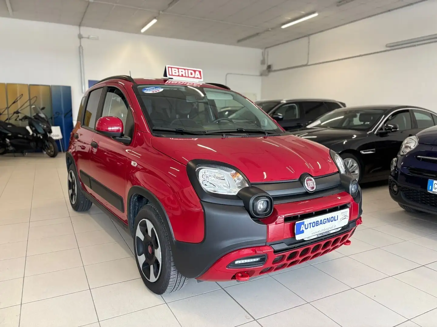 Fiat Panda CROSS 1.0 FireFly Hybrid SPOTICAR Rouge - 2