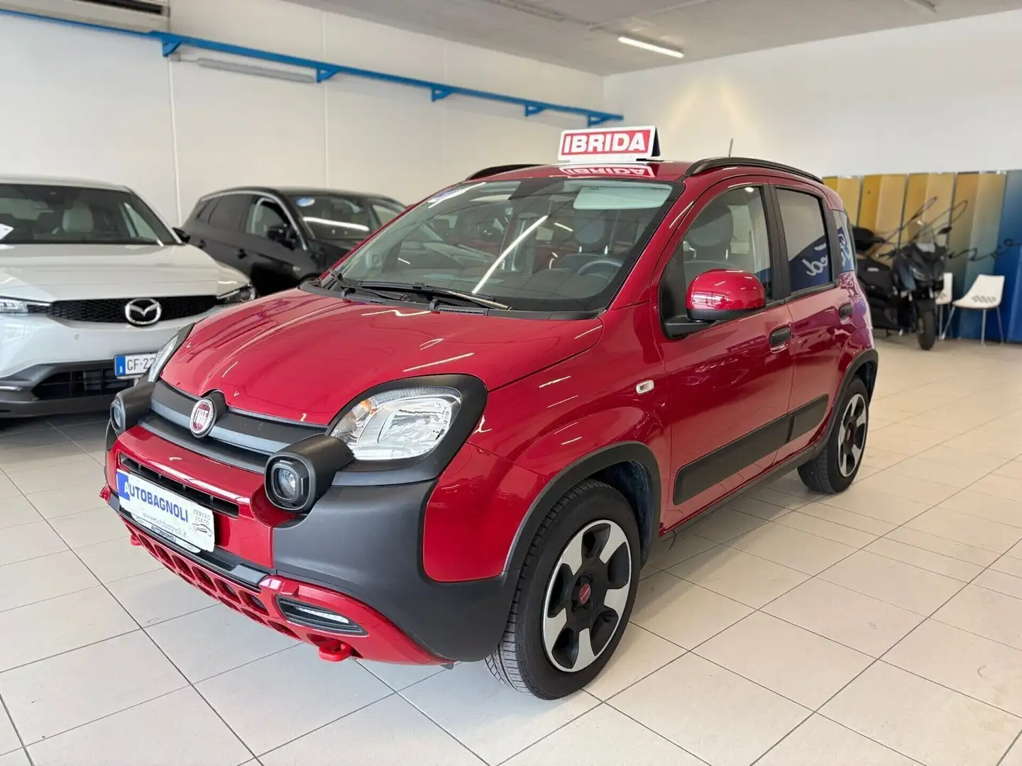 Fiat Panda CROSS 1.0 FireFly Hybrid SPOTICAR Rouge - 1