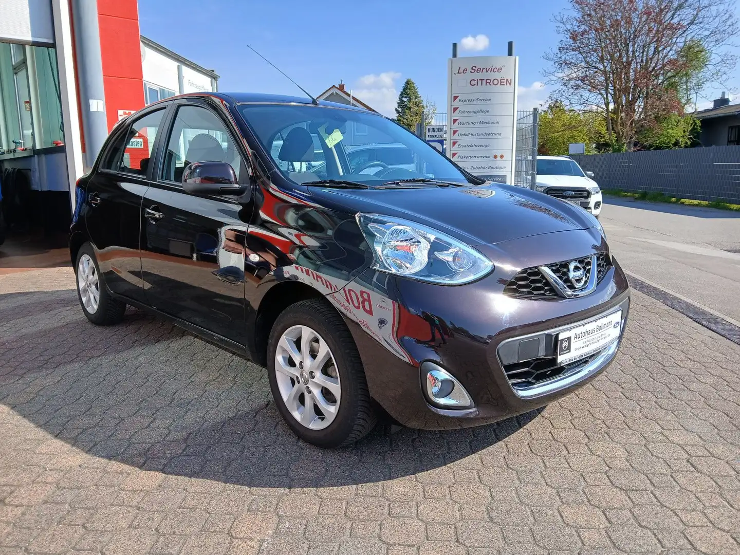Nissan Micra Acenta, KLIMA,Servo,Sitzheizung, nur36.000 Noir - 2