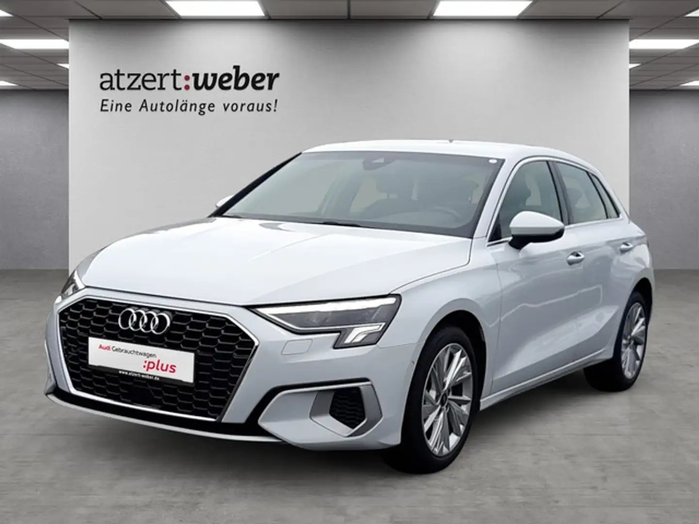 Audi A3 Sportback 35TFSI S-tronic Navi Leder NUR GEWERBE Blanc - 1