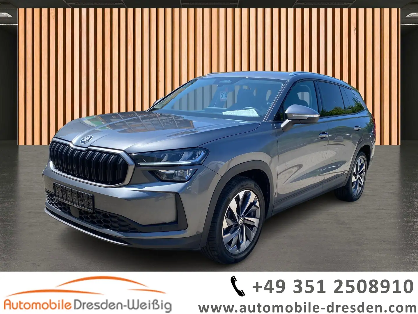 Skoda Kodiaq 1.5 TSI DSG Selection*HeadUp*ACC*7Sitze* Grau - 1