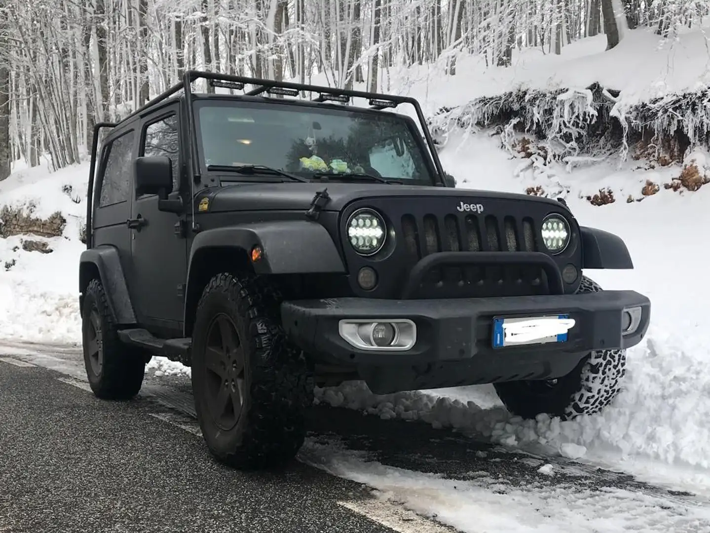 Jeep Wrangler Wrangler III 2007 3p 2.8 crd Sahara auto Nero - 2