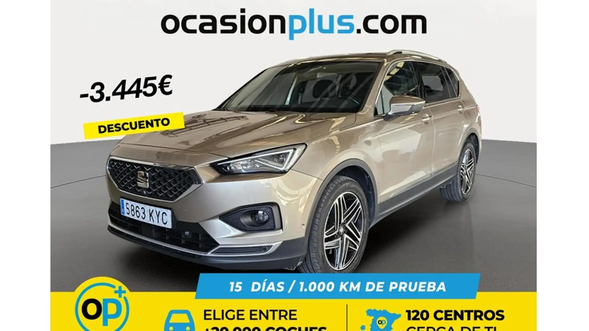 SEAT Tarraco 2.0 TSI S&S Xcellence DSG 4Drive 190 Beige - 1