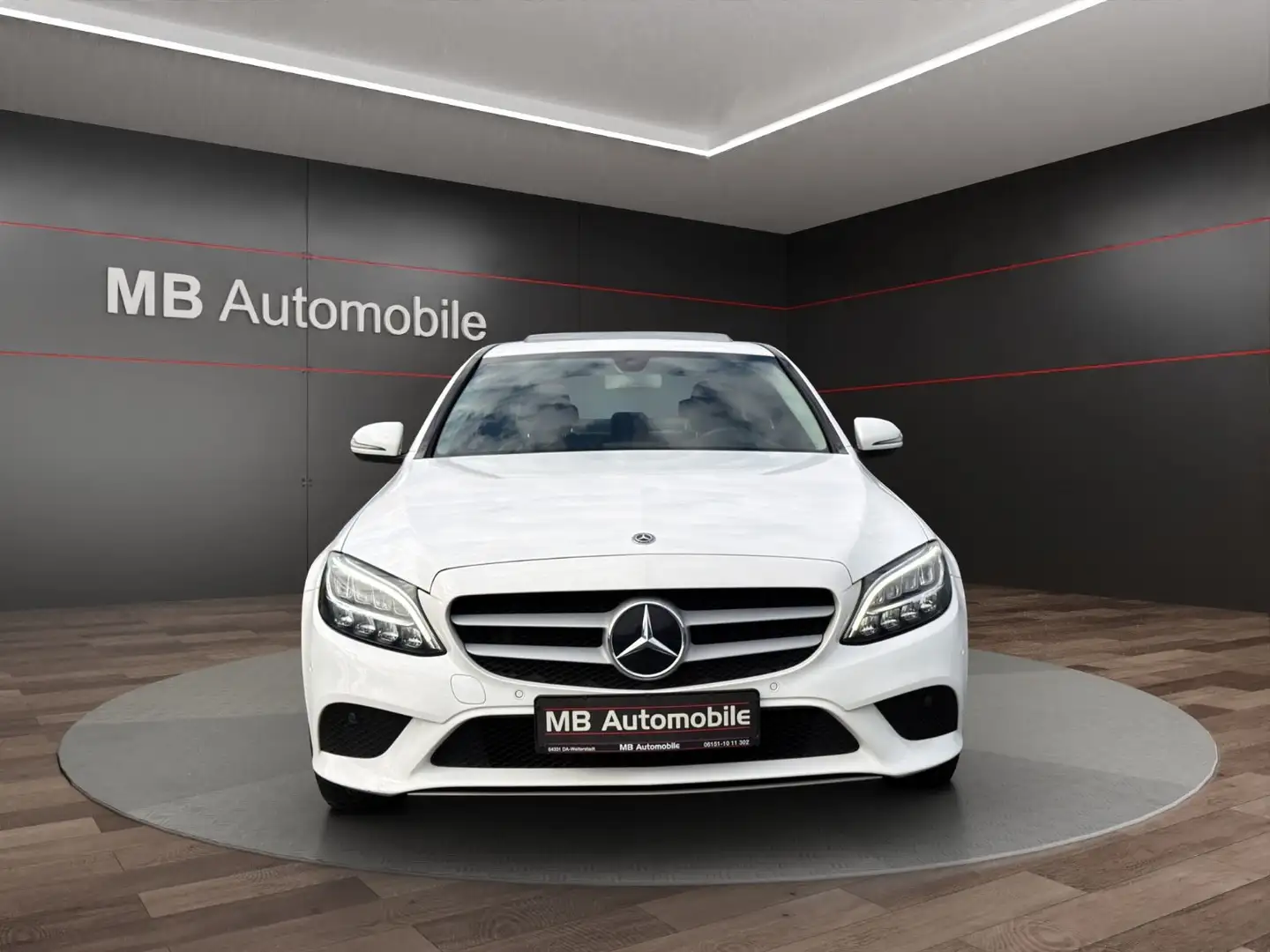 Mercedes-Benz C 200 d Lim. Navi/Leder/LED/R-Kamera Weiß - 2