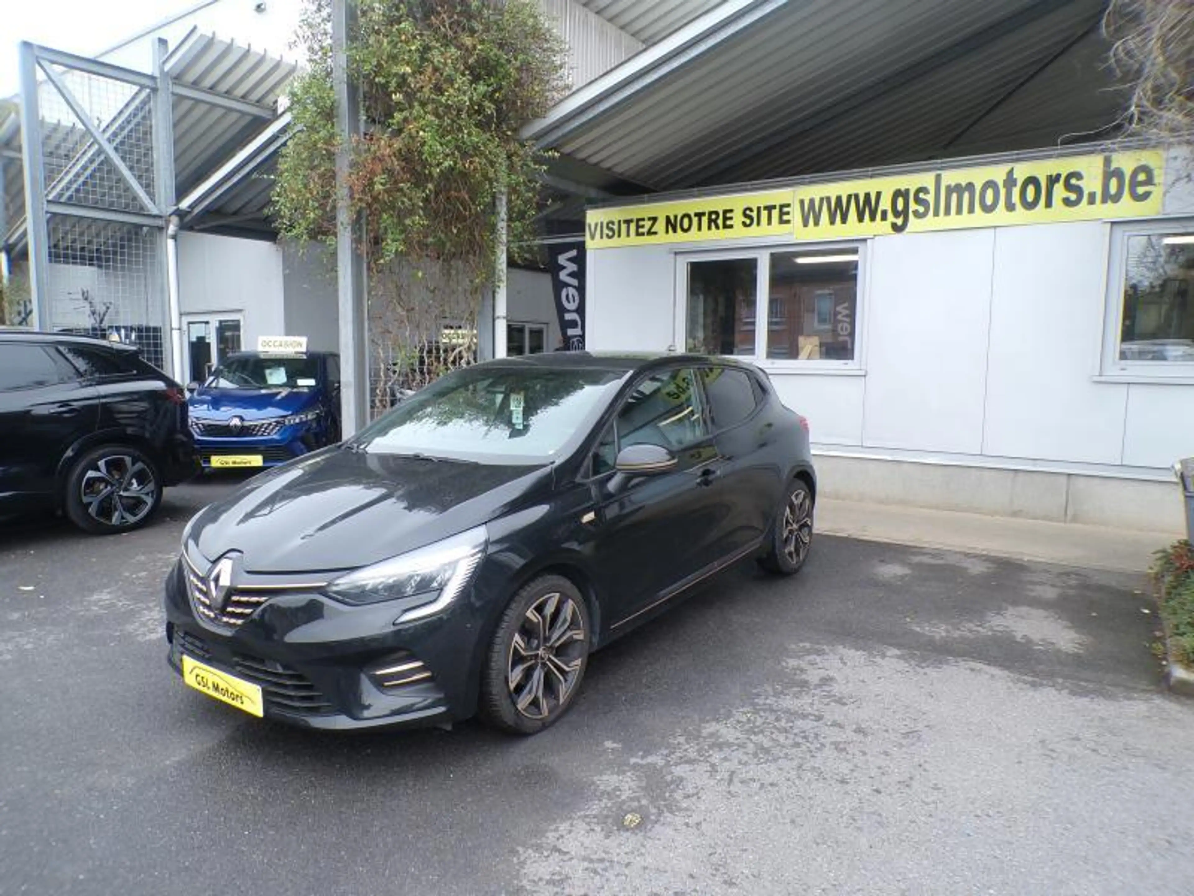 Renault Clio 1.0 Tce 91cv noir 02/22 26891km Airco GPS Camera