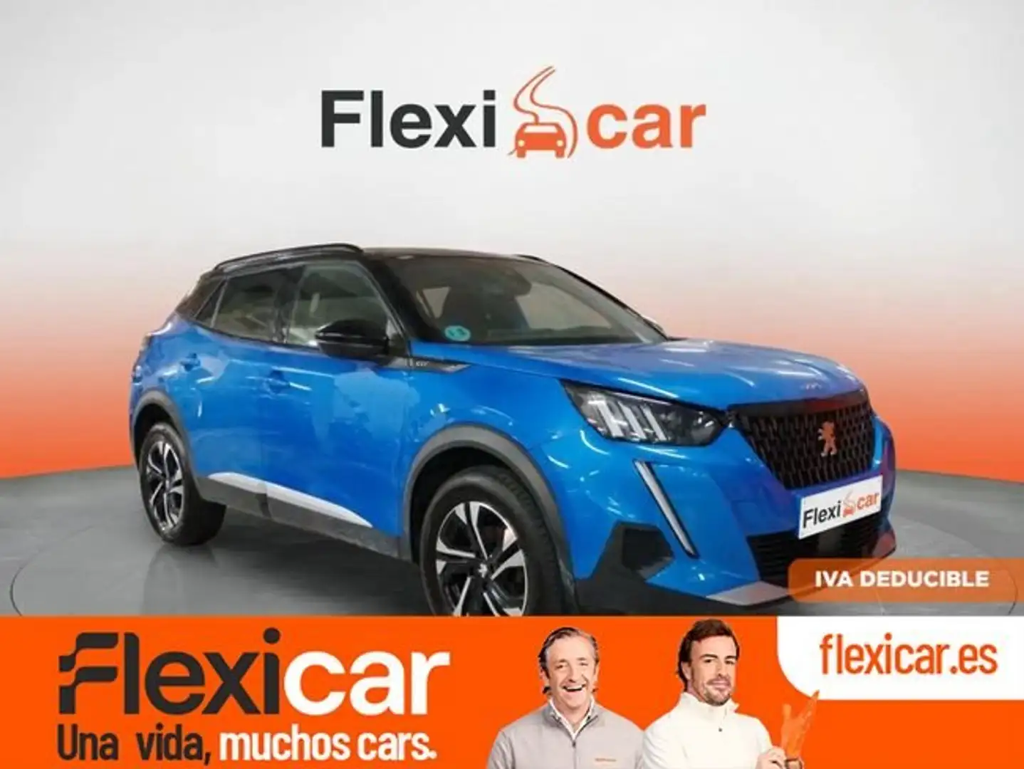 Peugeot 2008 1.2 PureTech S&S GT EAT8 130 Bleu - 1