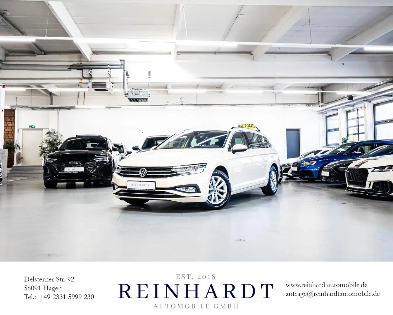 Volkswagen Passat Variant 2.0TDi DSG TAXI-PAKET/TAXAMETER Gelb - 1