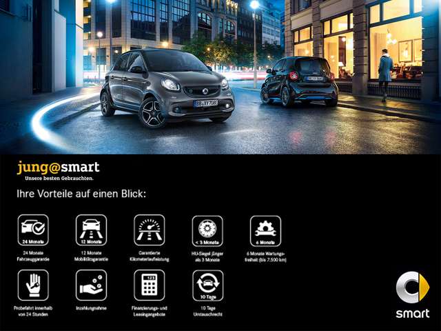 smart forTwo EQ  cabrio AUT Kam. KlimaA LED LM
