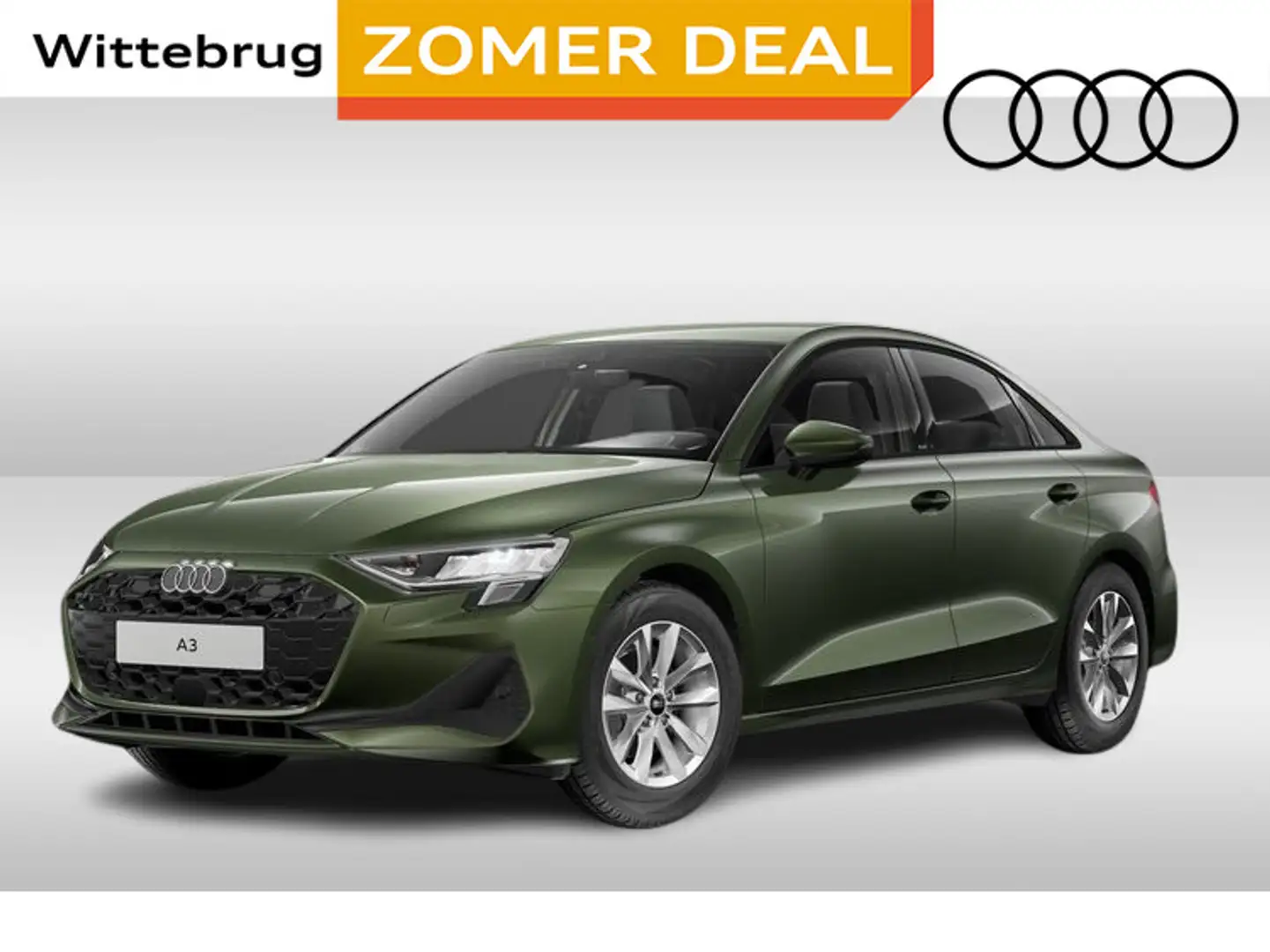 Audi A3 Limousine 30 TFSI 116pk S tronic Pro Line Groen - 1
