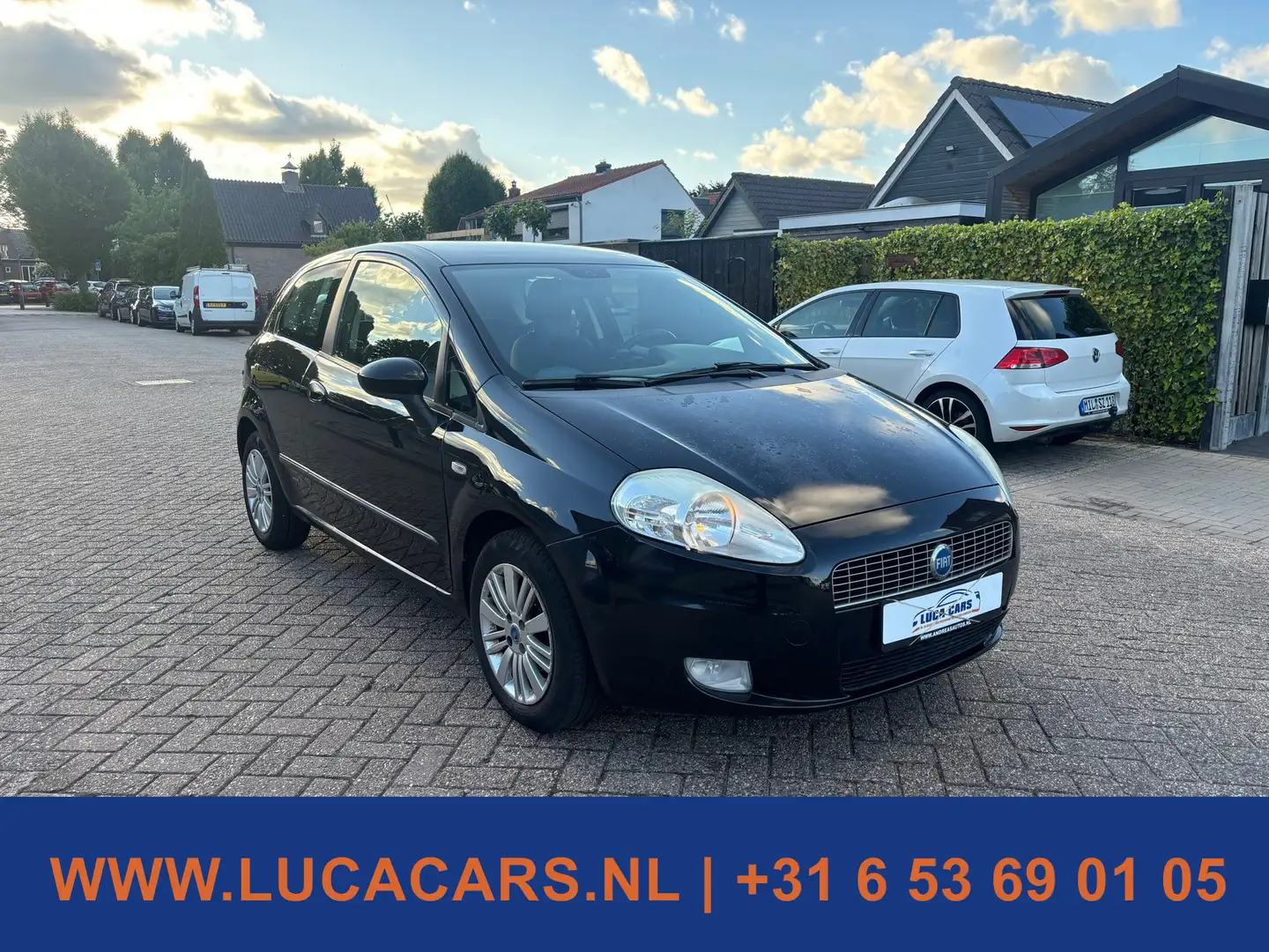 Fiat Grande Punto 1.4 Edizione Prima INRUILKOOPJE! Negro - 2