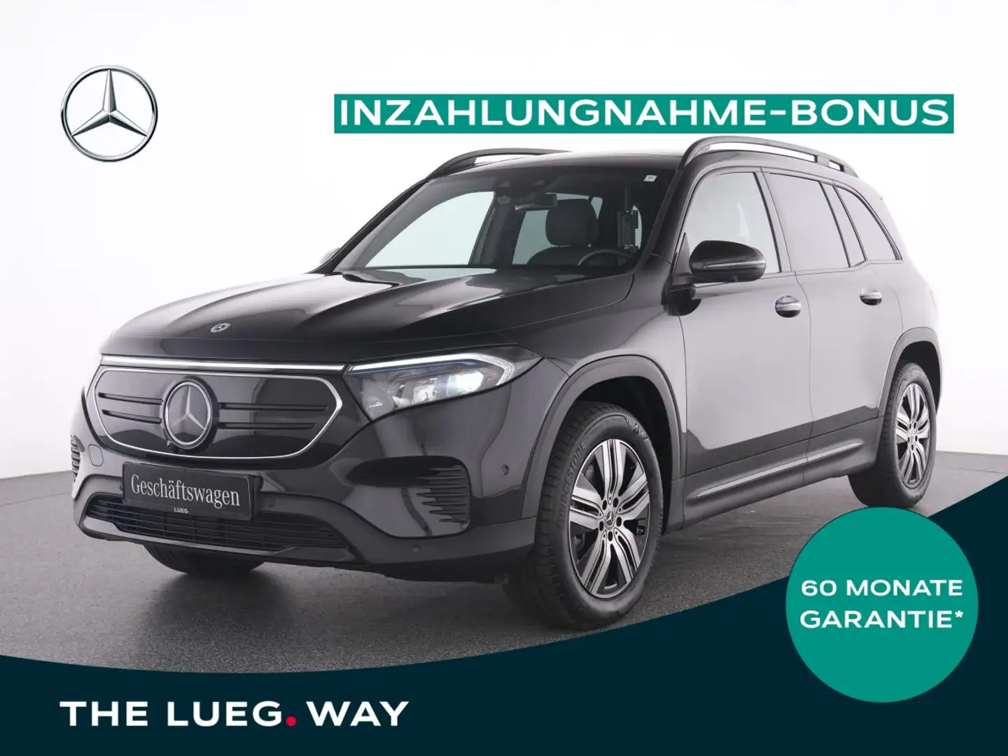 Mercedes-Benz EQB 250 + Electric Art+MBUX+LED-HP+Pano+Keyl+360° Schwarz - 1