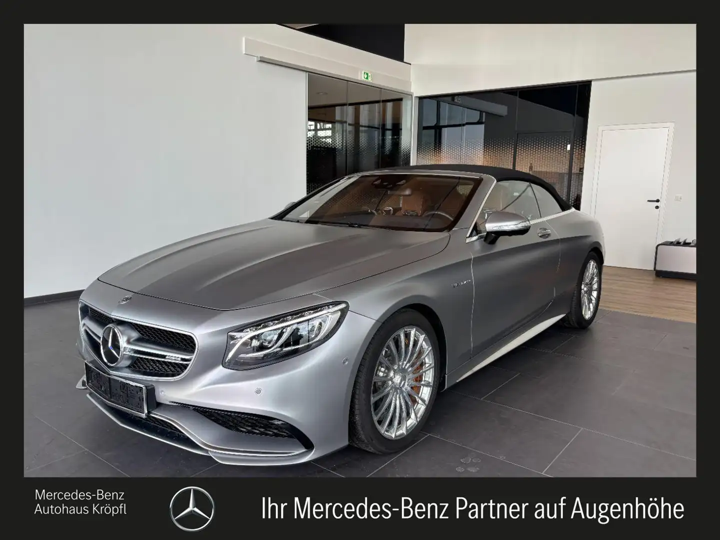 Mercedes-Benz S 63 AMG AMG S 63 4MATIC Cabriolet AMG FAP Ambi Grau - 1