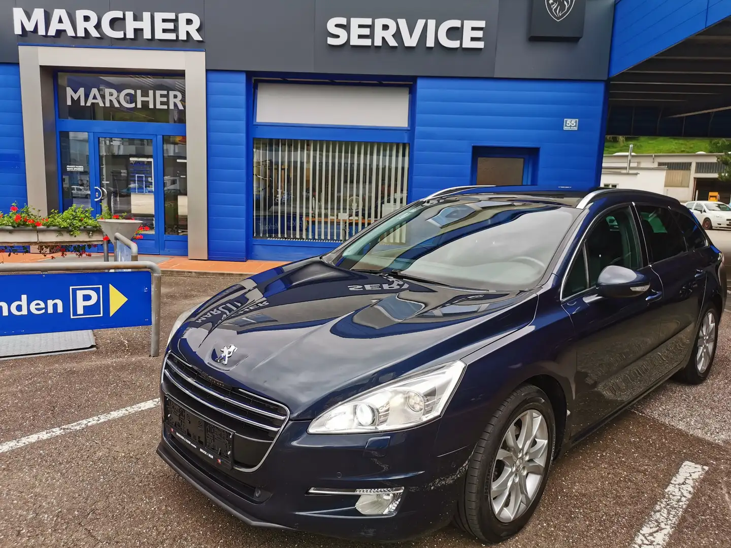 Peugeot 508 Allure HDI160 Tiptronic Blau - 1
