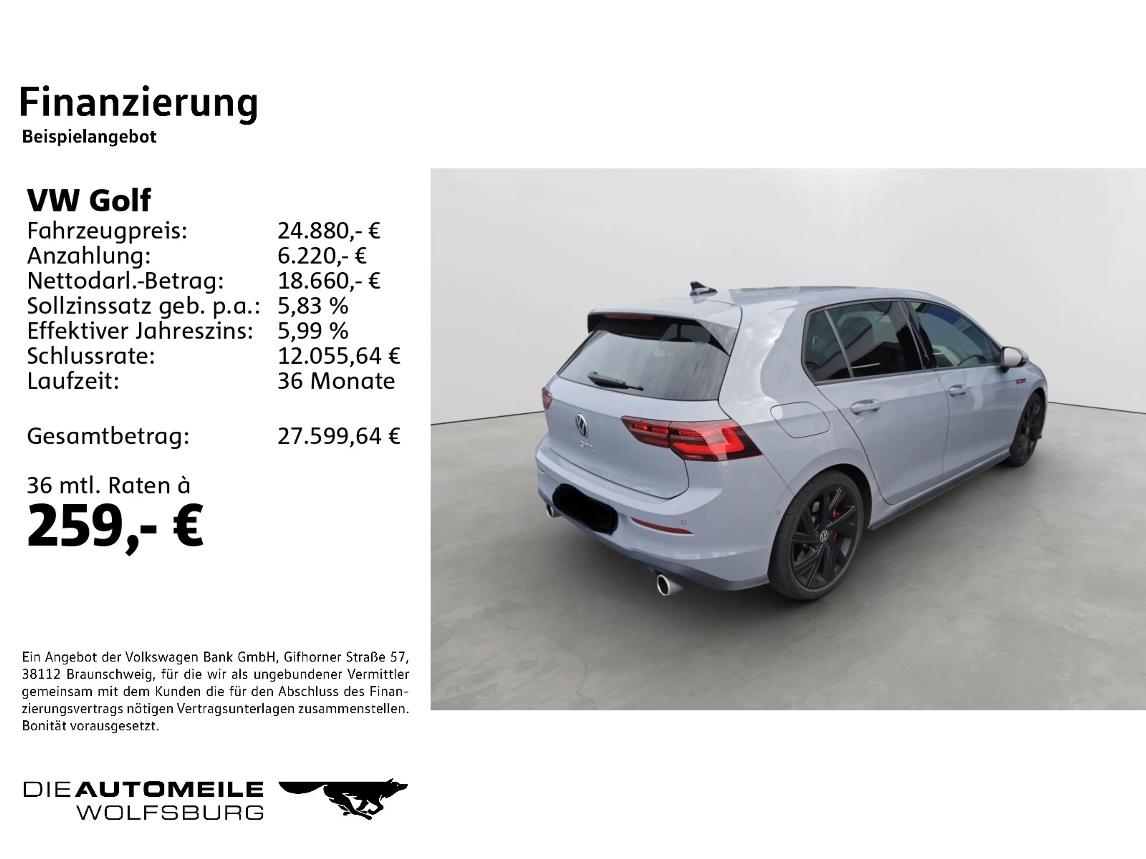 Volkswagen Golf GTI Golf 8 VIII 2.0 GTI DSG GTI ACC/Rückkam — photo 2