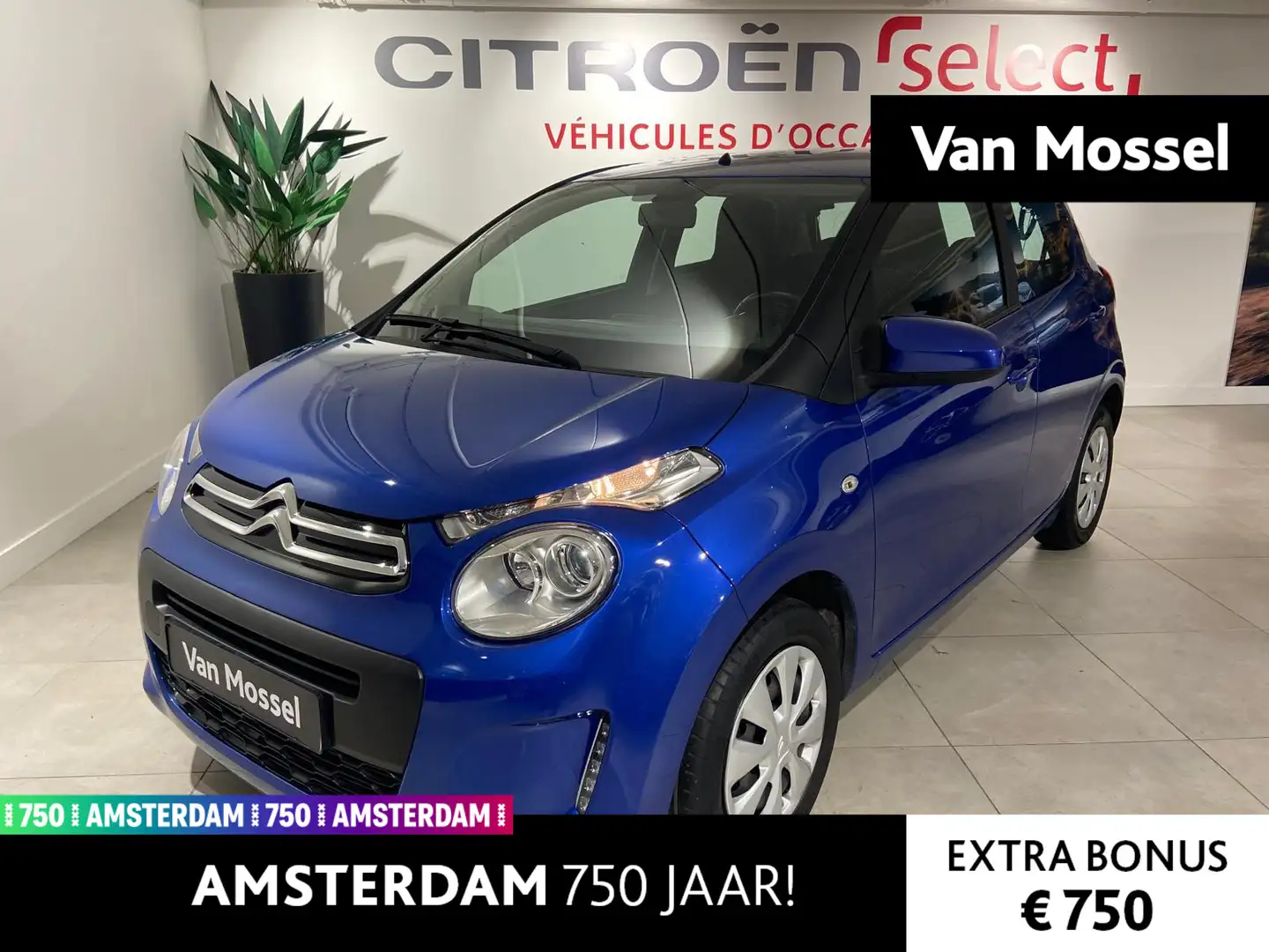 Citroen C1 1.0 VTi Feel | Airco | Elektrische ramen | Zuinig Bleu - 1