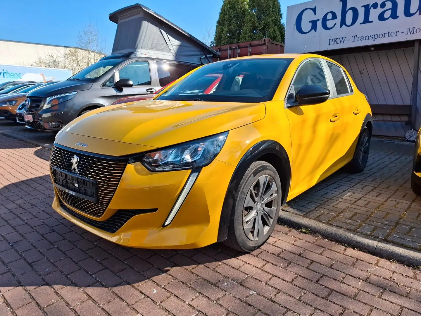 Peugeot 208 e- Active  Line*136 PS Automatik ! TOP* Jaune - 1