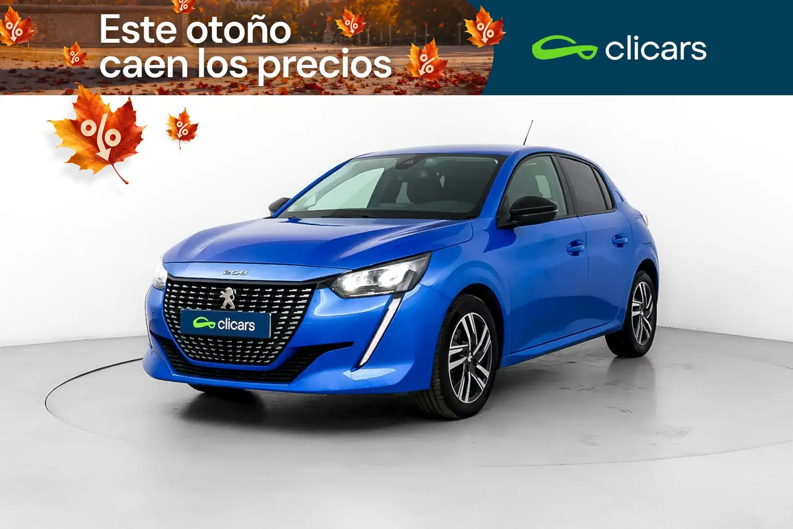 Peugeot 208 1.2 Puretech S&S Allure Pack 100 Azul - 1