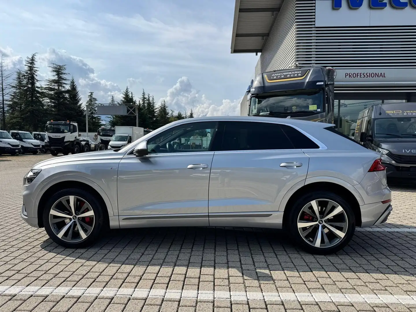 Audi Q8 Q8 I 2018 50 3.0 tdi mhev Sport quattro tiptronic Grigio - 2