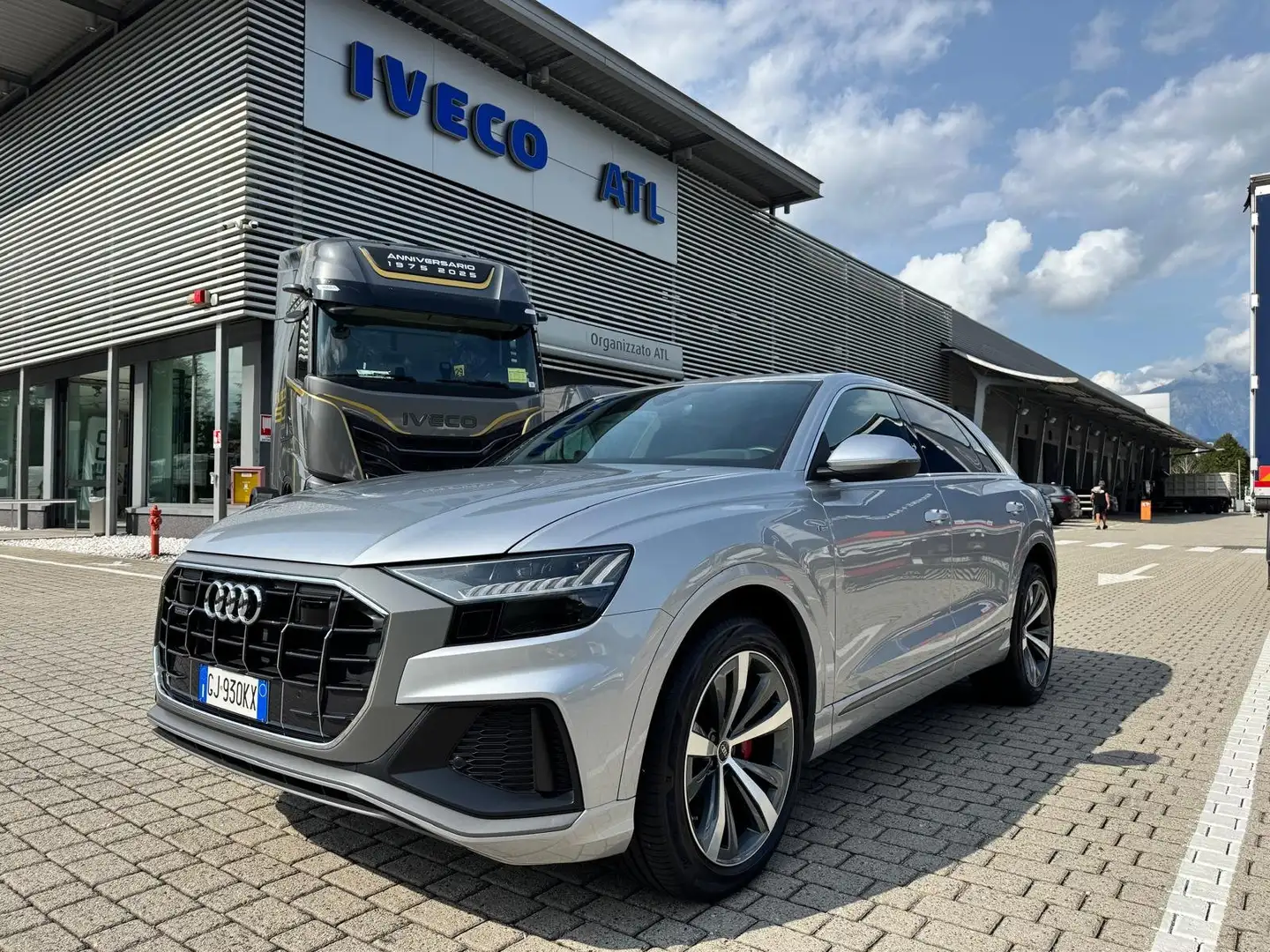 Audi Q8 Q8 I 2018 50 3.0 tdi mhev Sport quattro tiptronic Grigio - 1